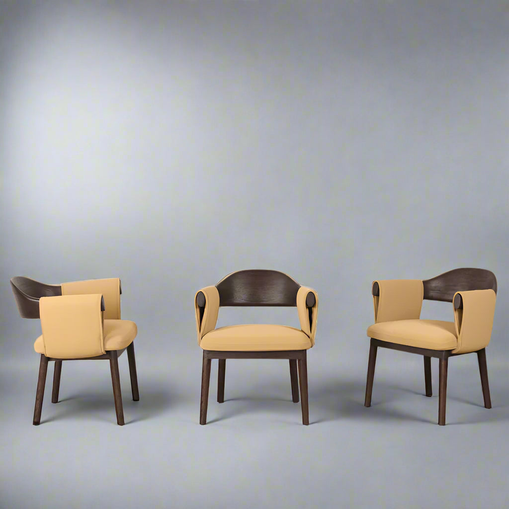 Essex Arm Chair (CH2313) - Custom Solid Wood American Oak Dining/Lounge Chair Mid-Century Architect-Inspired Scandinavian Minimalist