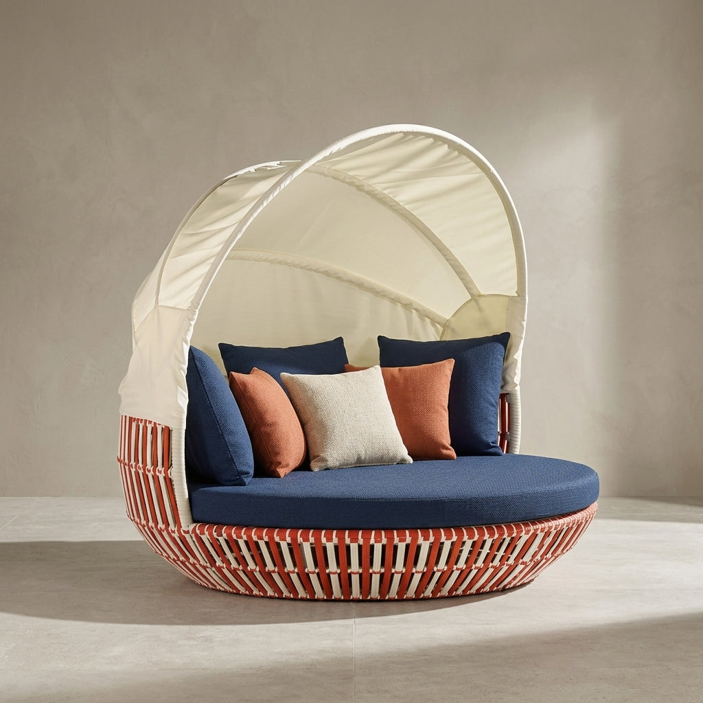 Amber Outdoor Daybed | Lounge | Retractable Roof | WA1038