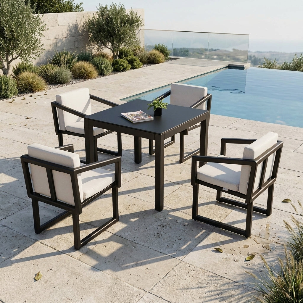 Amber Outdoor Dining Table | Square | WA4042