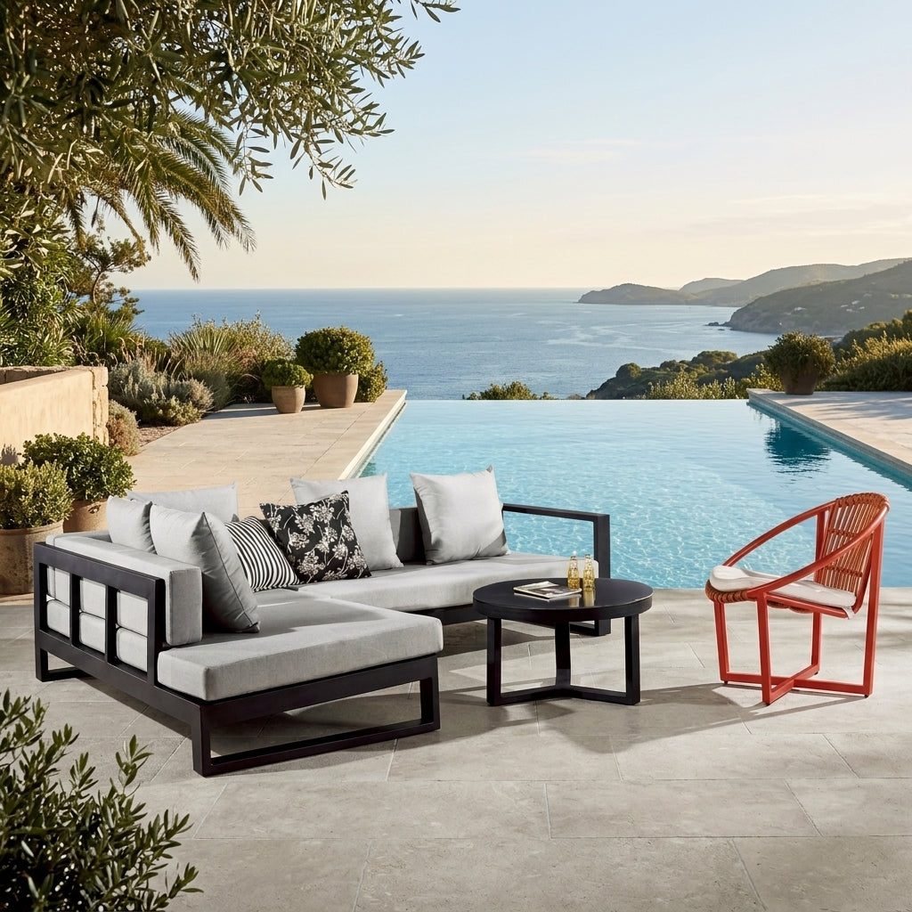 Amber Outdoor Modular Sofa | Armless | WA1040