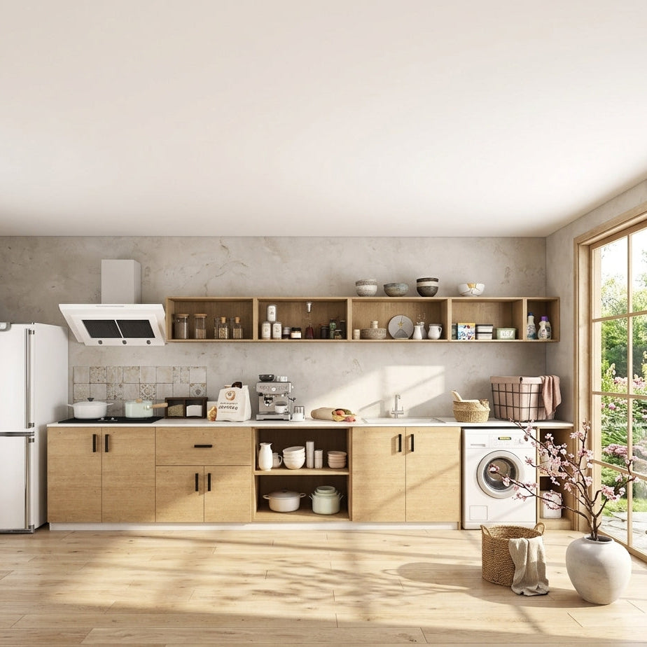 Americana S1 Custom Modular Kitchen Cabinet | 25ft