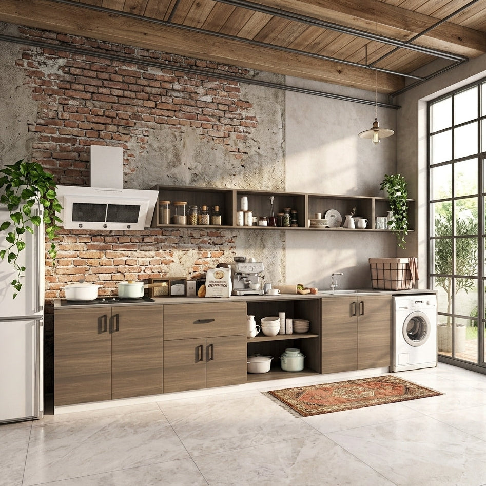 Americana S1 Custom Modular Kitchen Cabinet | 25ft