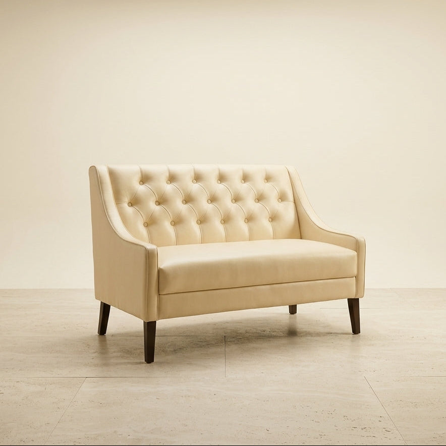 Americana 2-Seater Solid Wood Dining Chair | Bench | Length 1.26m | Love Seat | Special Offer