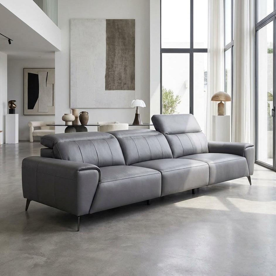 Americana MB0636 Custom Modular Sofa | Full Leather - Top Grain