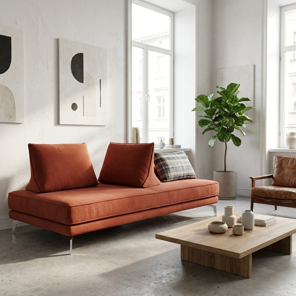 Americana MF0396 Custom Adaptable Sofa | 3-Seater | Detachable Cover | Pet Friendly Leather & Fabric
