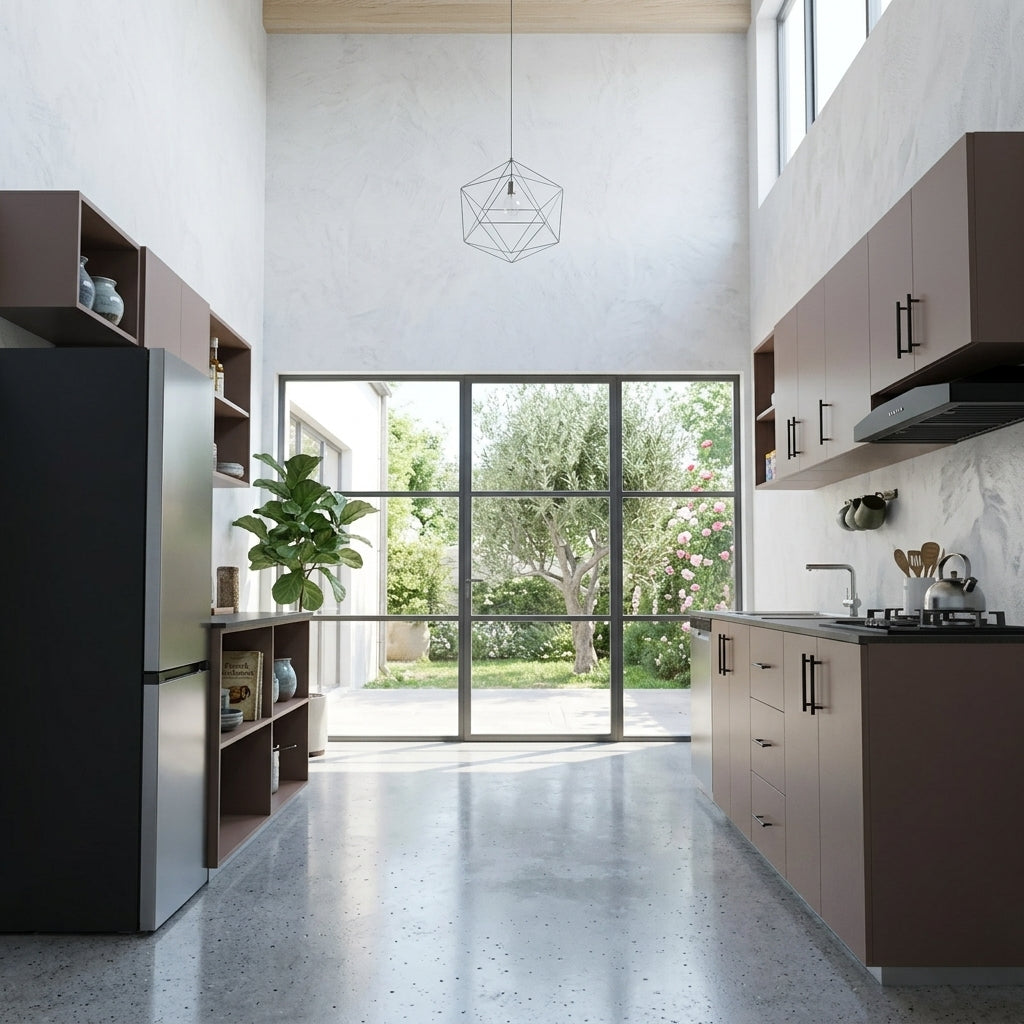 Americana ML1 Modular Custom Kitchen Cabinet | 32ft | Galley Layout