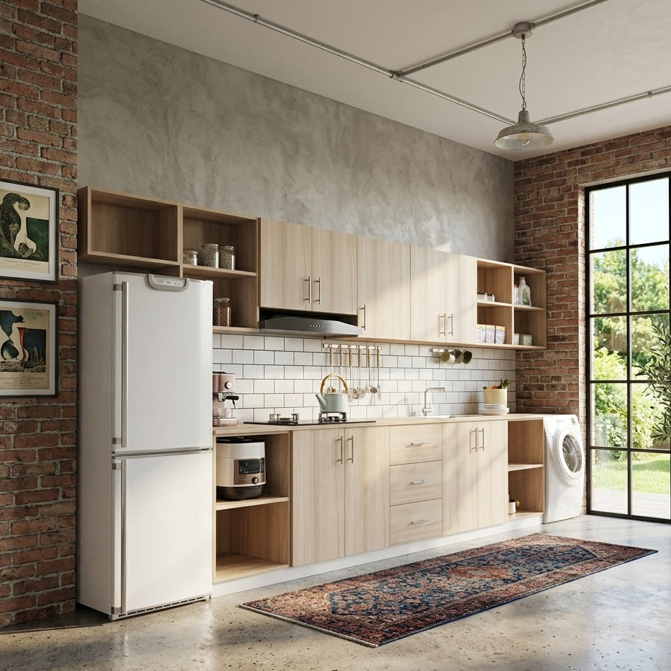 Americana ML7 Modular Custom Kitchen Cabinet | 28ft