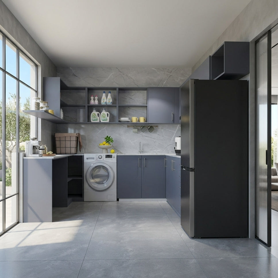 Americana ML9 Modular Custom Kitchen Cabinet | 37ft | U Shape
