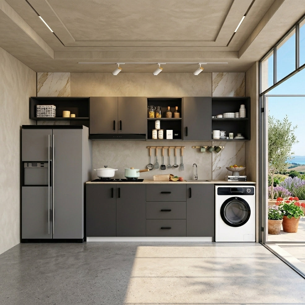 Americana S6 Modular Custom Kitchen Cabinet | 20ft