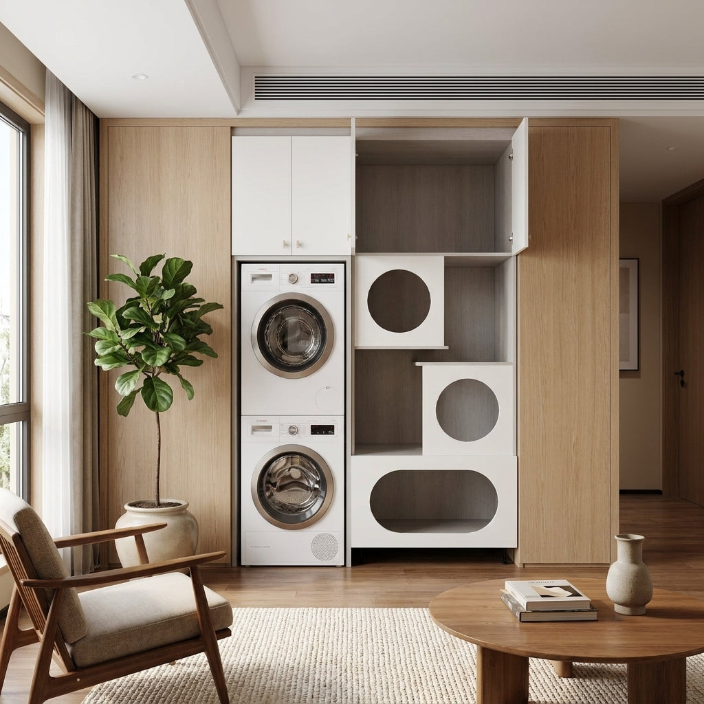 Americana P12 Custom Pet Cabinets | Storage Unit | Utility Compartment