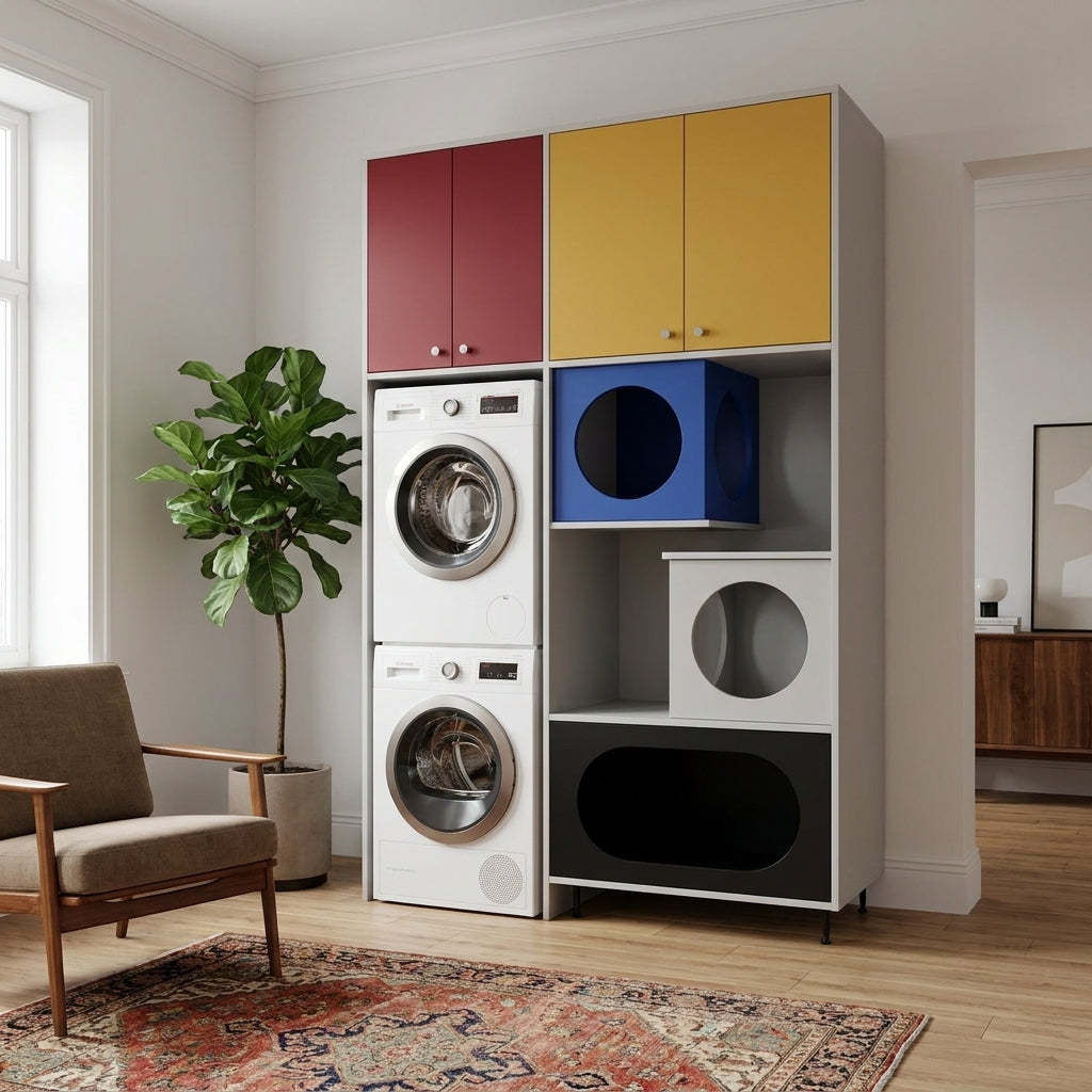 Americana P12 Custom Pet Cabinets | Storage Unit | Utility Compartment