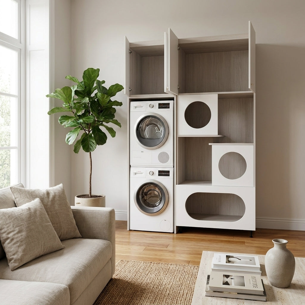 Americana P12 Custom Pet Cabinets | Storage Unit | Utility Compartment
