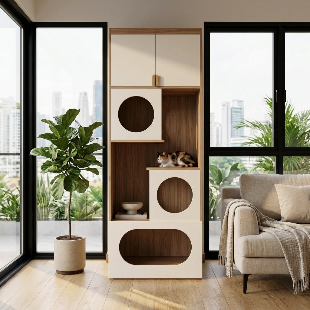Americana P2 Custom Pet Cabinets | Storage Unit