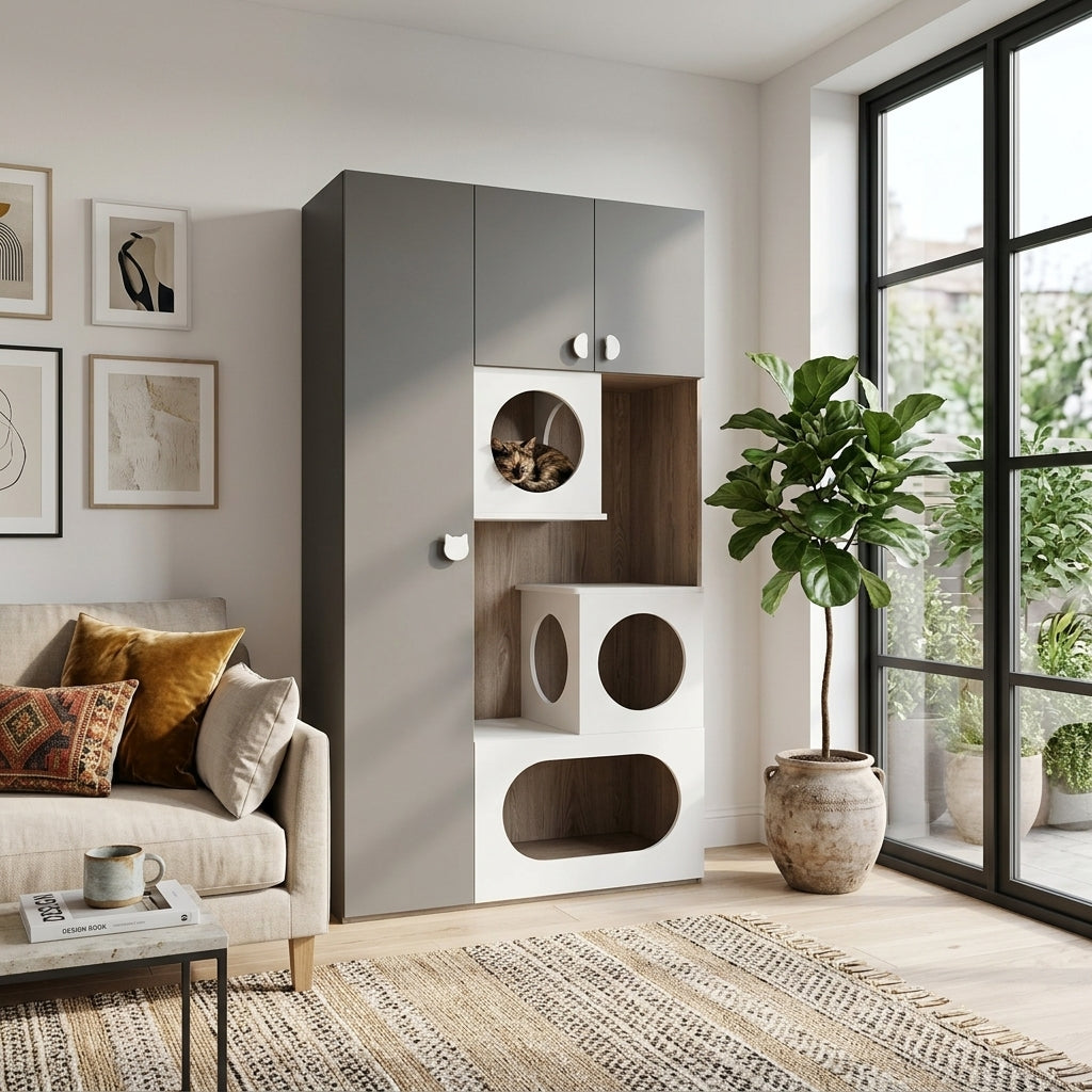 Americana P4 Custom Pet Cabinets | Storage Unit