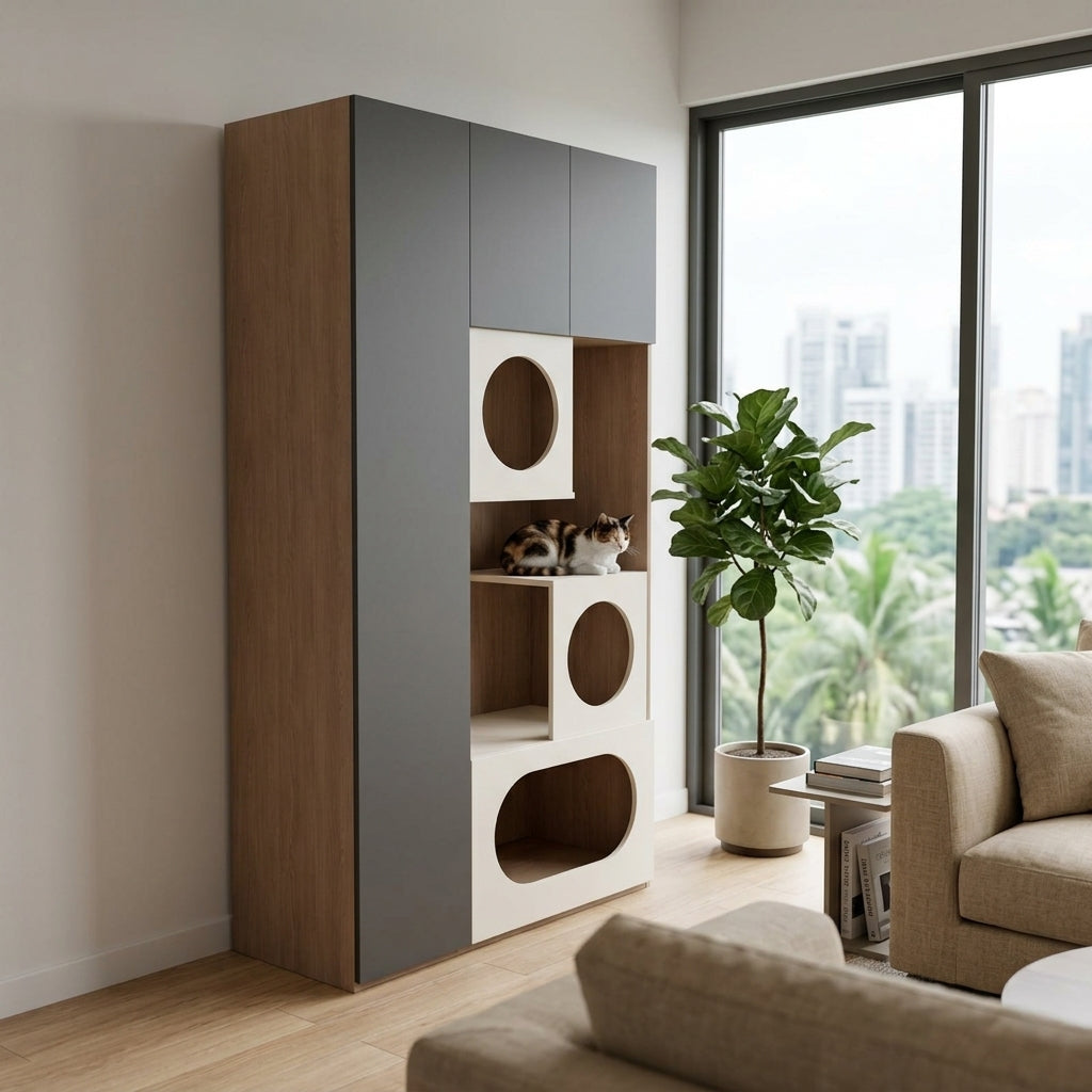 Americana P4 Custom Pet Cabinets | Storage Unit