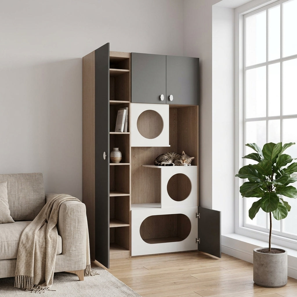 Americana P4 Custom Pet Cabinets | Storage Unit
