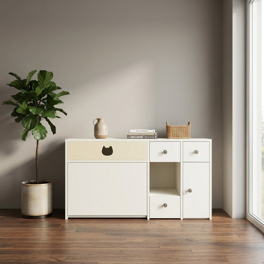 Americana P7 Custom Pet Cabinets | Storage Side Board
