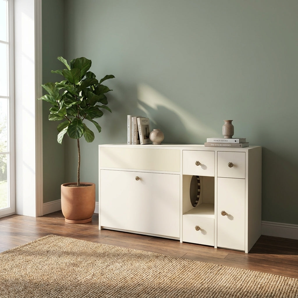 Americana P7 Custom Pet Cabinets | Storage Side Board