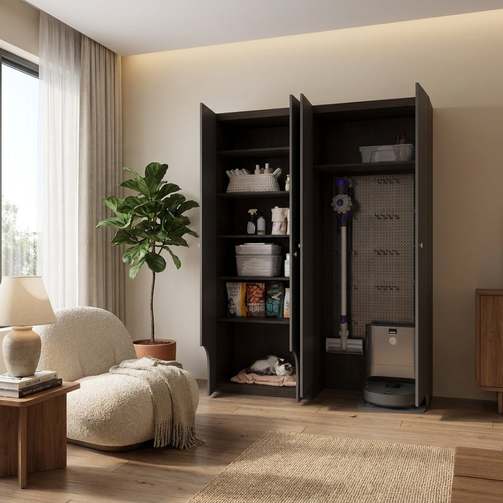 Americana P9 Custom Pet Cabinets | Storage Unit | with Pegboard