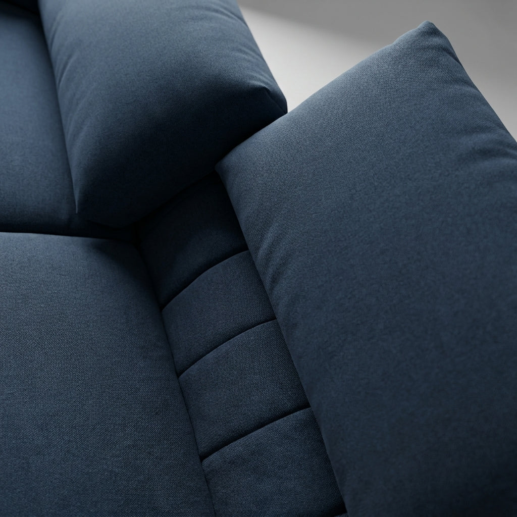 Americana MF3320 Custom 3-Seater Sofa | with Flexible Backrest | Full Leather - Top Grain-2