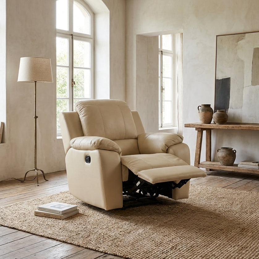 Americana RC0011 Custom Modular Manual Recliner Sofa | Rocking | Pet Friendly Leather & Fabric