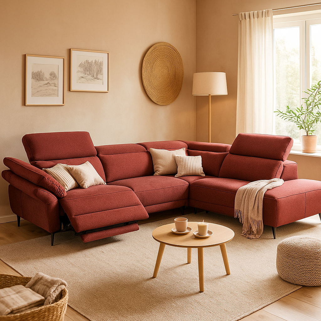 Americana (RN0934) 3.15m Zero Gravity Sectional L-Shape Fabric Electric Recliner Sofa (I)