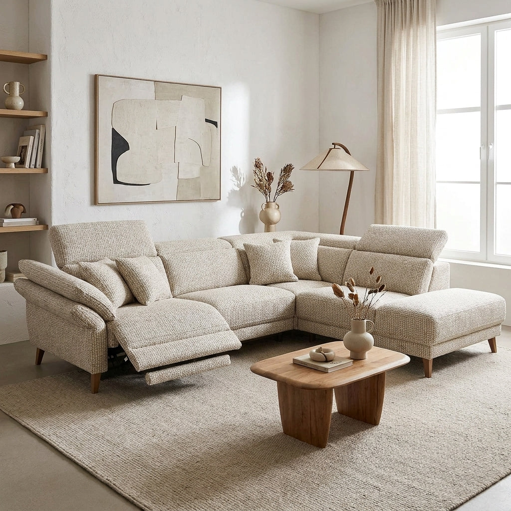 Americana RN0934 Custom Modular Electric Recliner Lounge Sofa | Zero Gravity | Pet Friendly Leather & Fabric