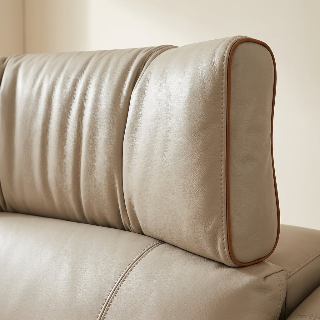 Americana RN0937 Custom Modular Electric Recliner Sofa | Wall Hugging | Full Leather - Top Grain