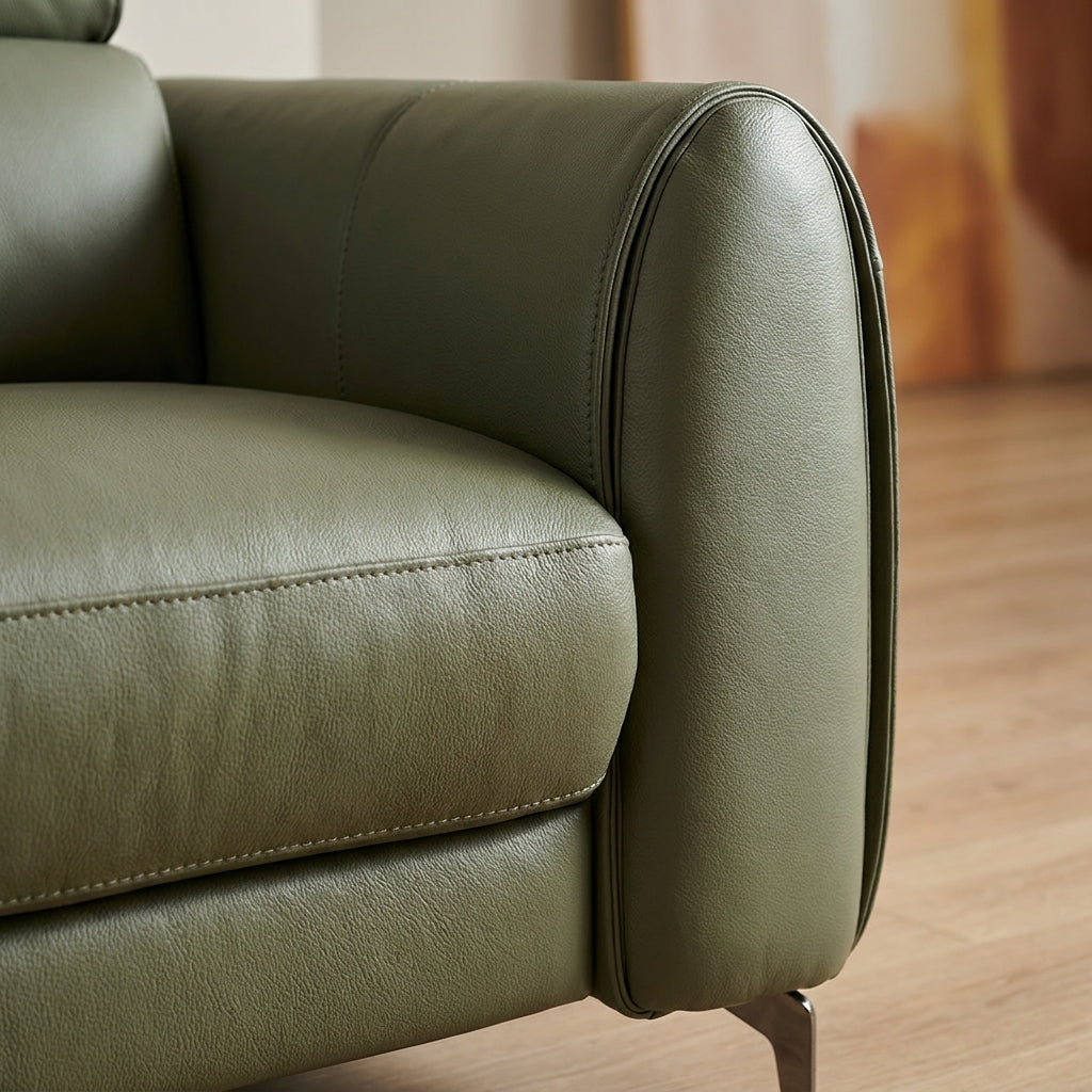 Americana RN0949 Custom Modular Electric Recliner Sofa | Zero Gravity | Full Leather - Top Grain