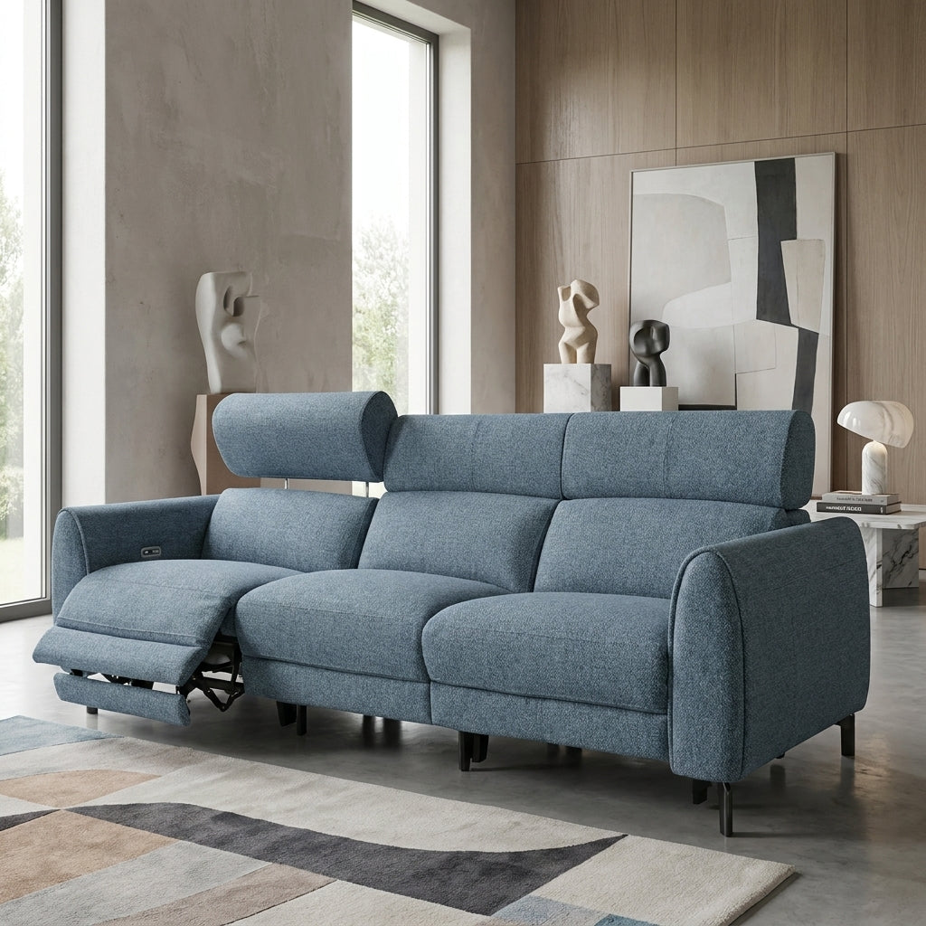 Americana RN0949 Custom Modular Electric Recliner Sofa | Zero Gravity | Pet Friendly Leather & Fabric-1