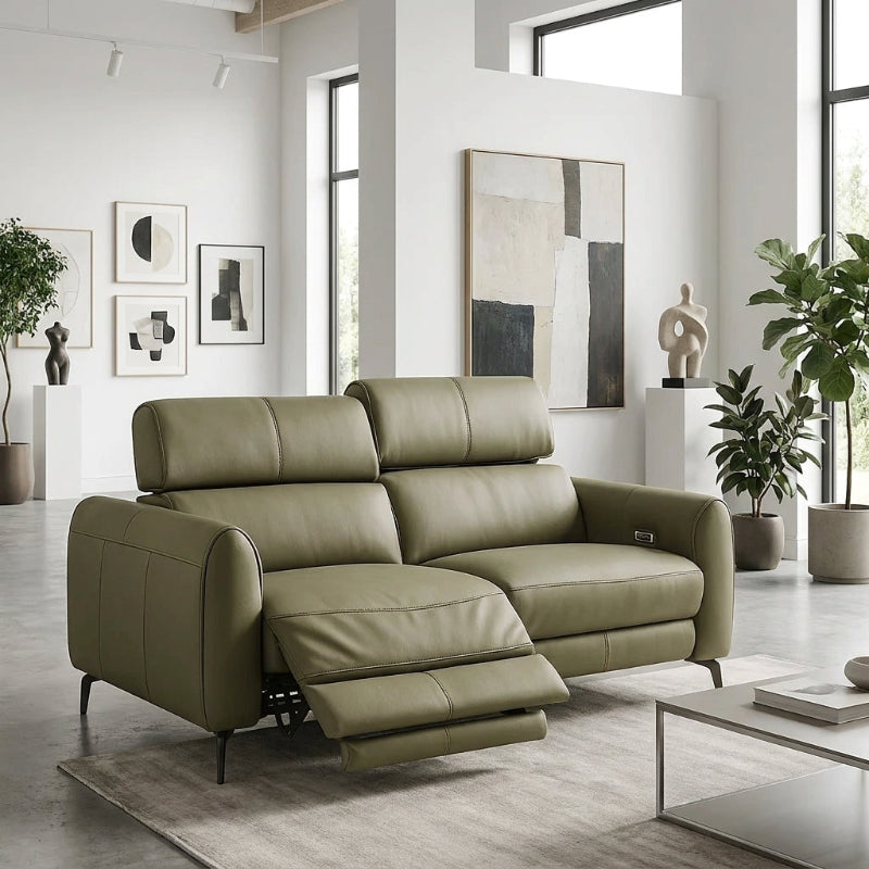 Americana RN0949 Custom Modular Zero Gravity Electric Recliner Sofa | Full Leather - Top Grain-1