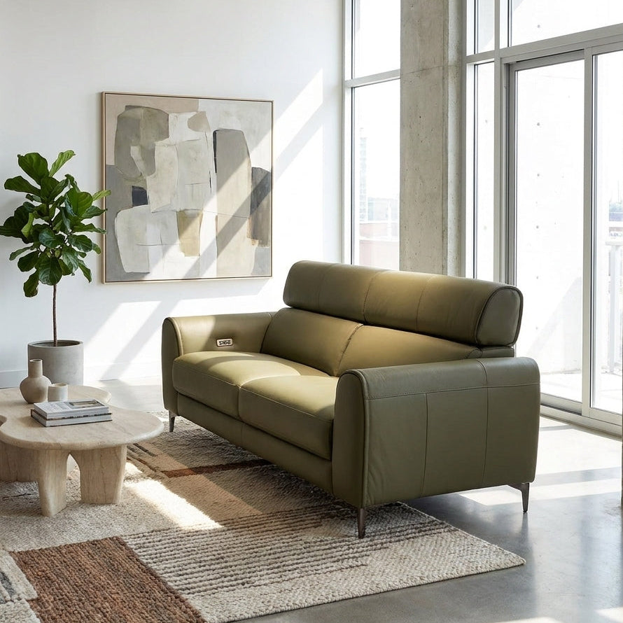 Americana RN0949 Custom Modular Zero Gravity Electric Recliner Sofa | Full Leather - Top Grain