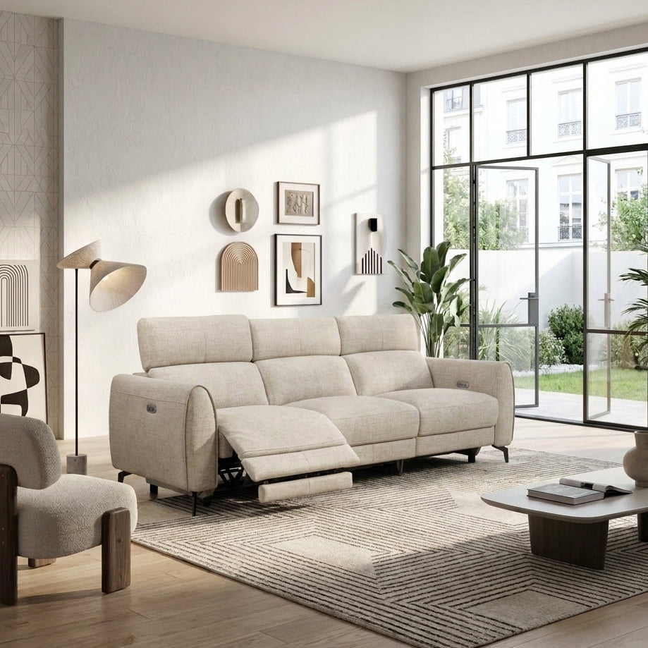 Americana RN0949 Custom Modular Zero Gravity Electric Recliner Sofa | Pet Friendly Leather & Fabric
