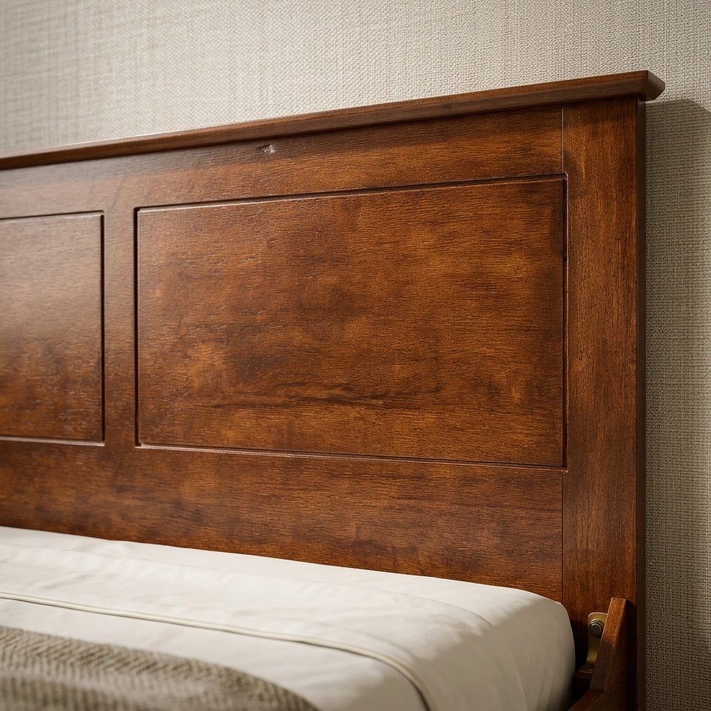 Ashton Hudson Solid Wood Bed | Queen & King Size