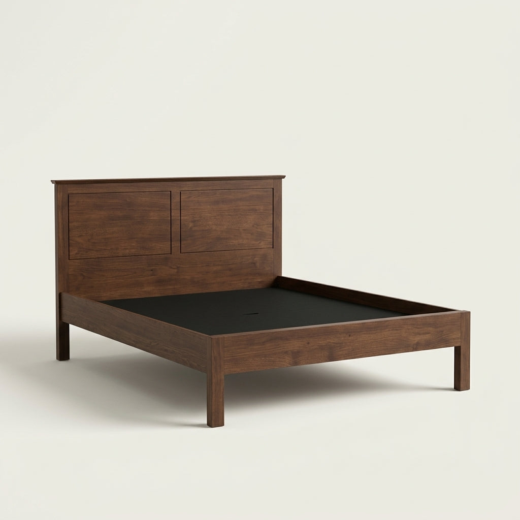Ashton Hudson Solid Wood Bed | Queen & King Size