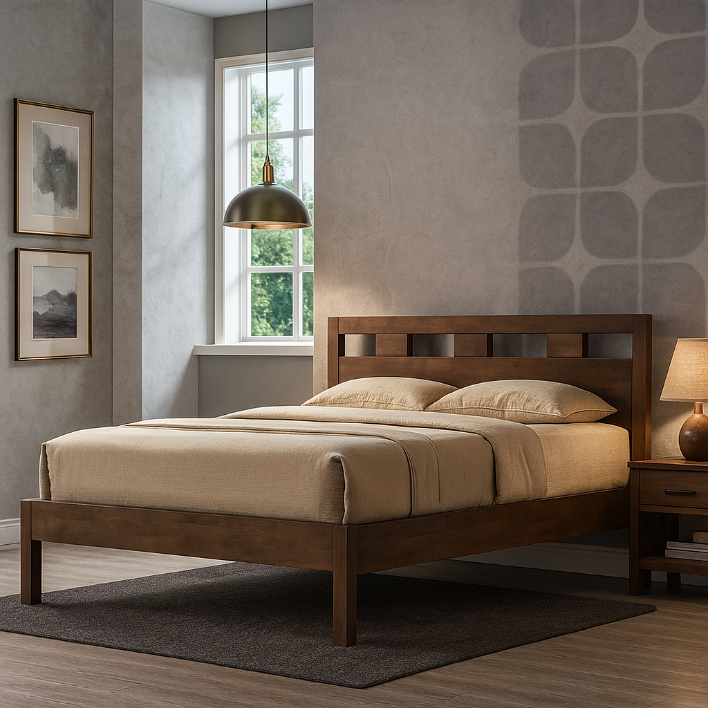 Ashton solidwood bed