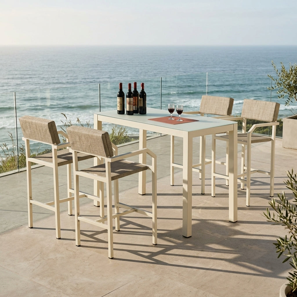 Barite Outdoor Bar Chair | WA3005