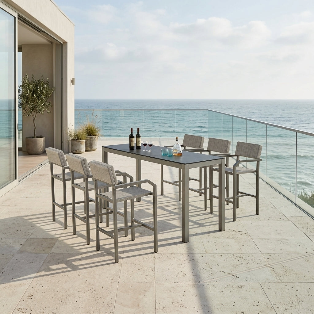 Barite Outdoor Bar Chair | WA3005