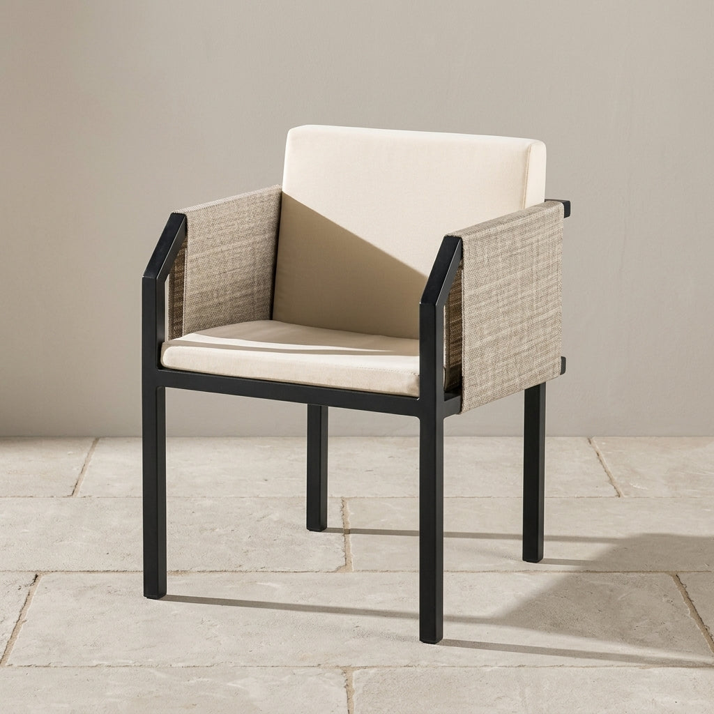 Barite Outdoor Dining Armchair | WA5028