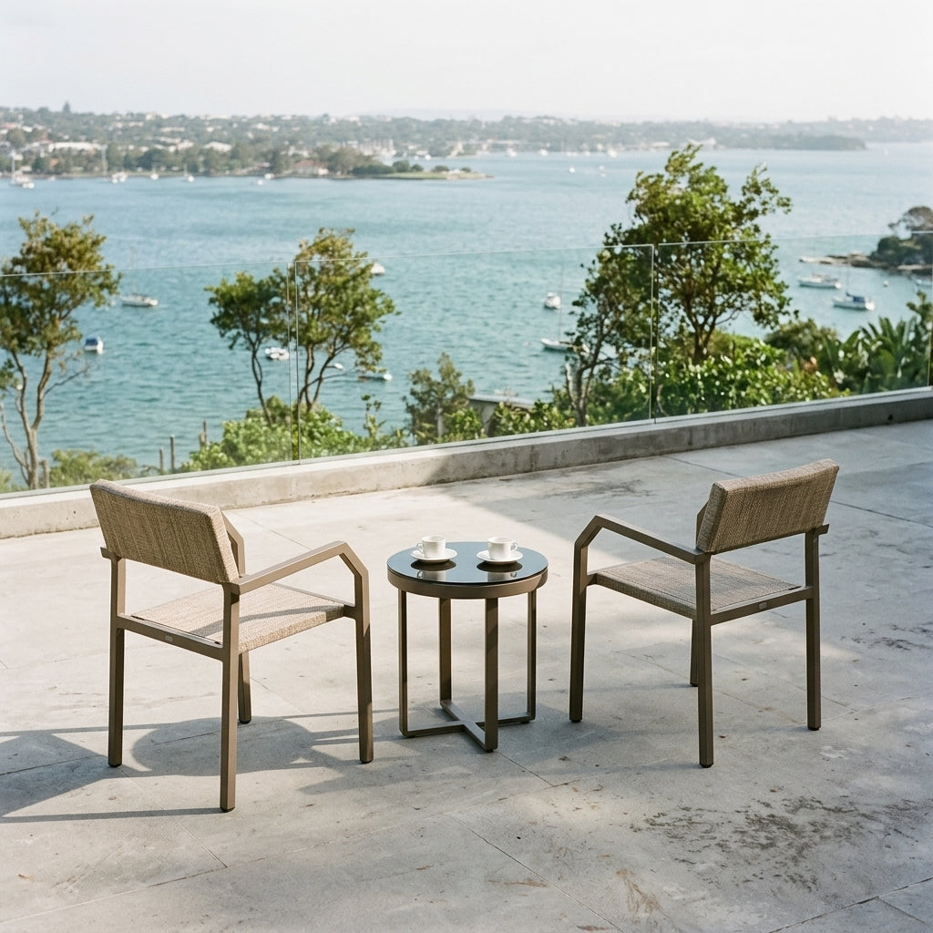 Barite Outdoor Dining Armchair | WA5026