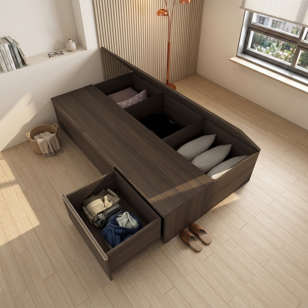 Tatami Storage® Platform Bed T1 | Single Size | Super Single Size