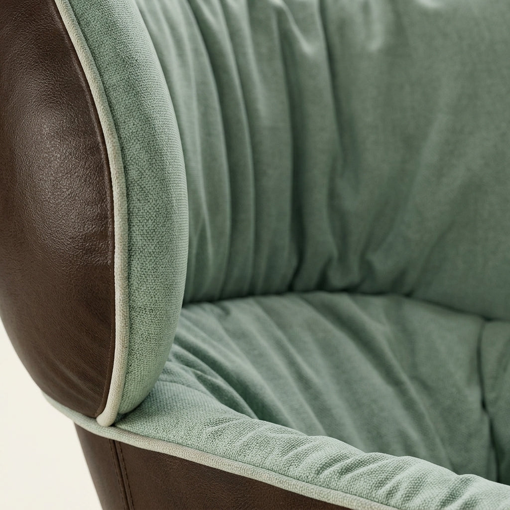 Piega CH1085- Custom Mid Century Minimalist Lounge Chair | Swivel