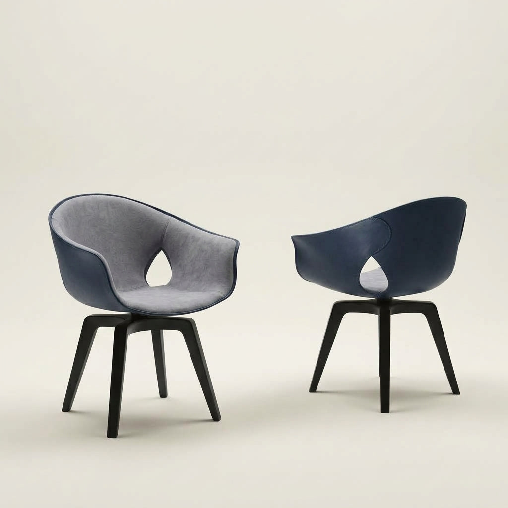 Arc CH1081 - Custom Mid Century Minimalist Chair | Solid American Oak