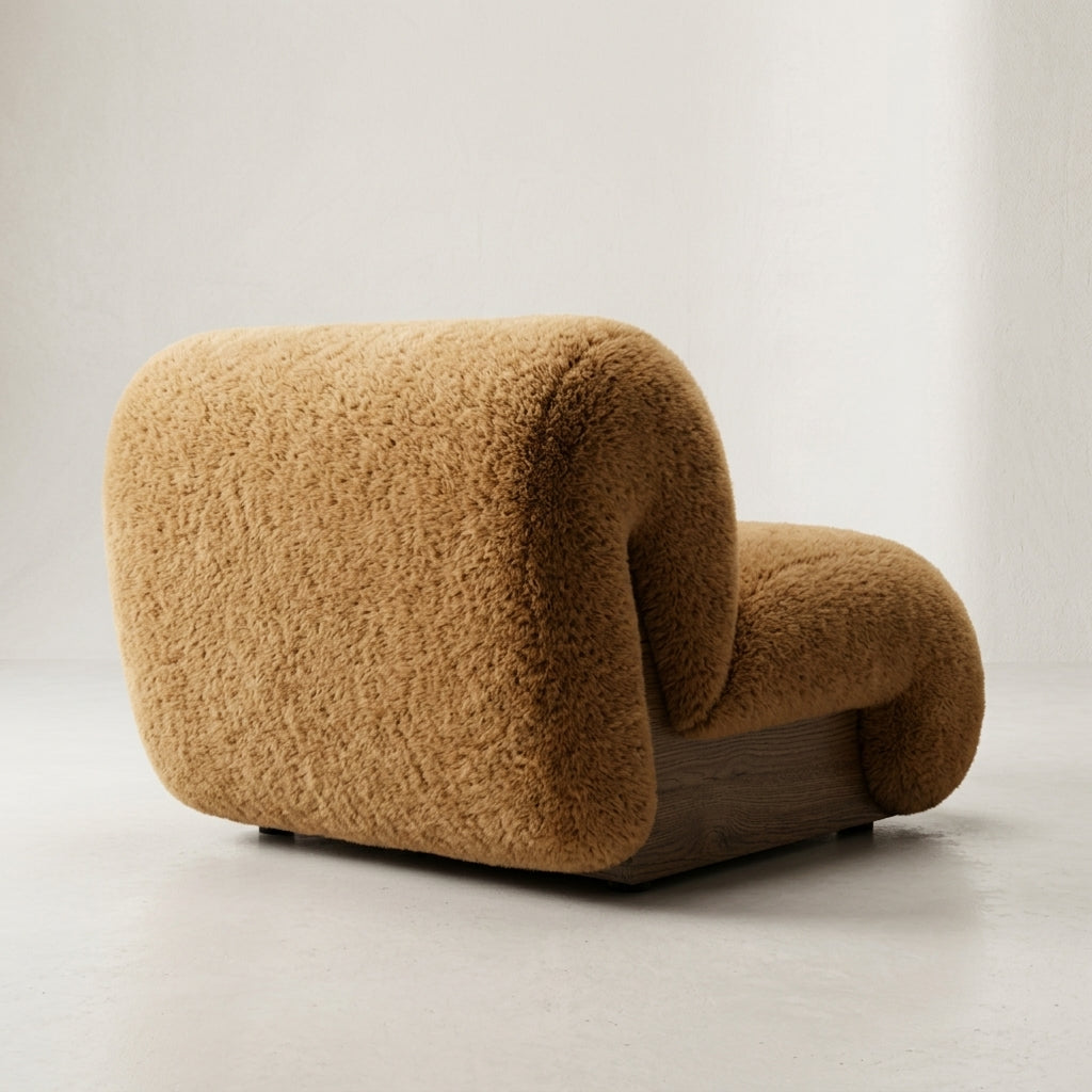 Lotus CH2075- Custom Mid Century Minimalist Chair | Solid American Hardwood
