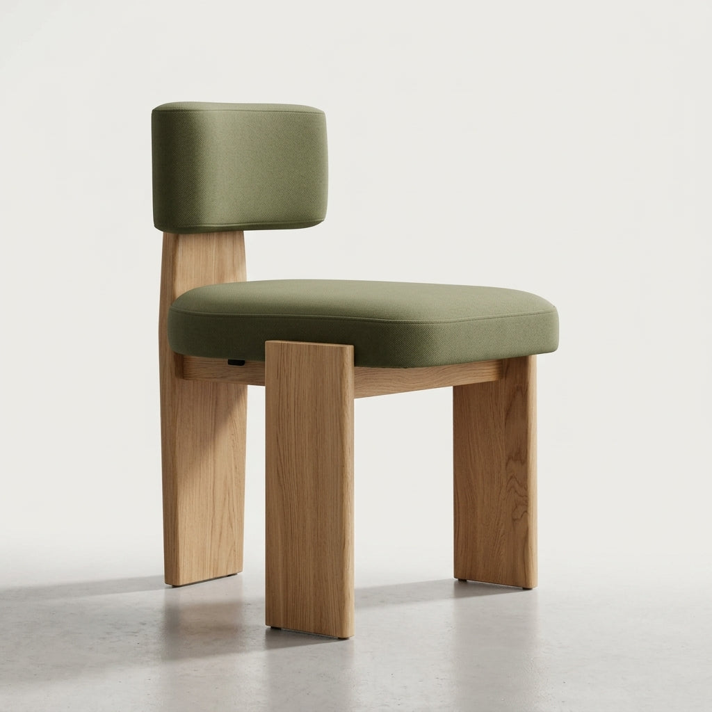 Adore CH2092 Custom Mid Century Minimalist Chair | American Solid Hardwood