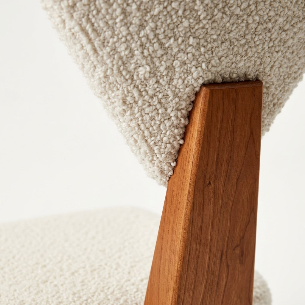 Lena CH2094 Custom Chair | Mid Century Minimalist | American Solid Hardwood