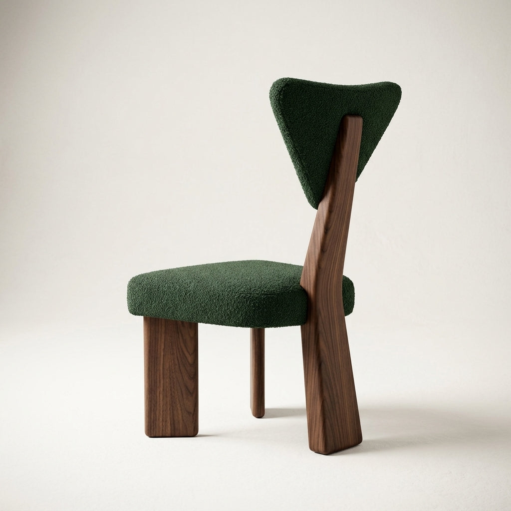 Lena CH2094 Custom Chair | Mid Century Minimalist | American Solid Hardwood