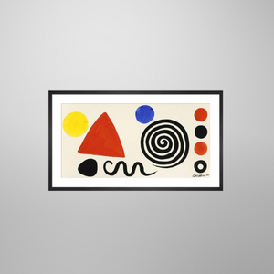 Alexander Calder “Abstraction", 1966 | Licensed Art Print | Framed Art | Lithograph | Modernism
