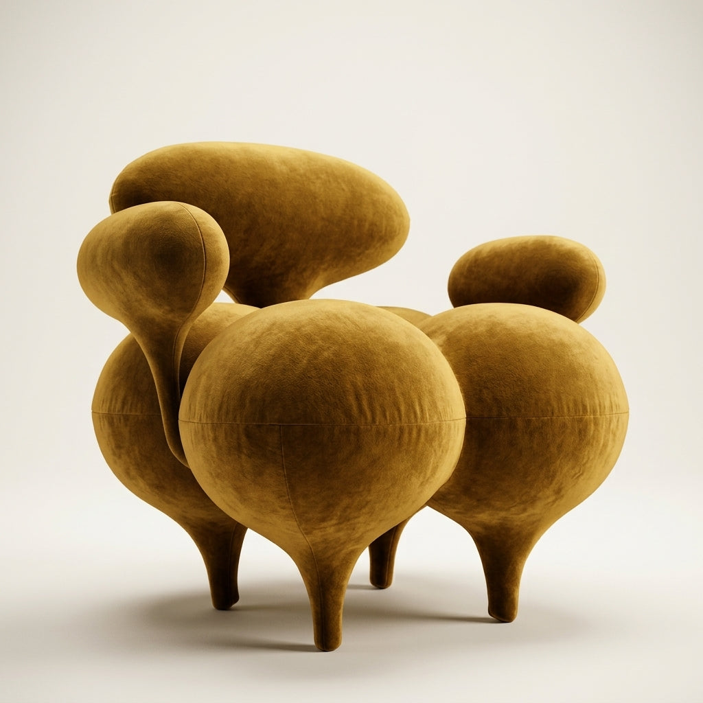 Pallone CH1202 Custom Lounge Chair | Mid Century Minimalist