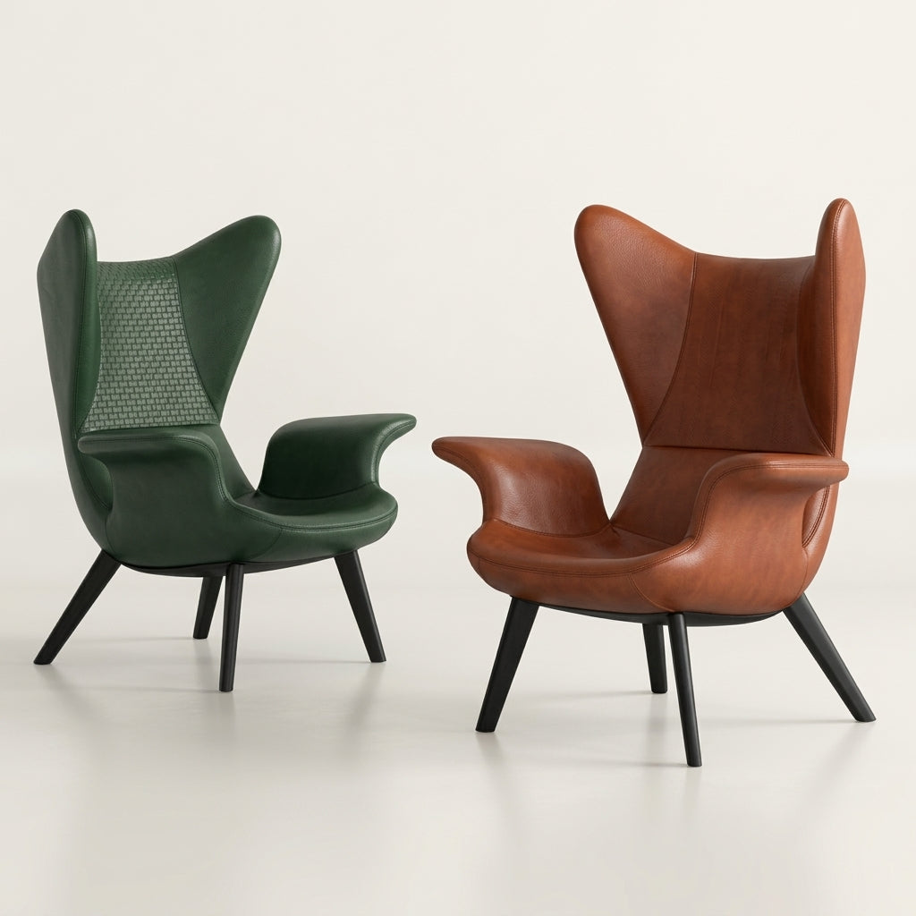 Onda Lunga CH2016- Custom Mid Century Minimalist Lounge Chair